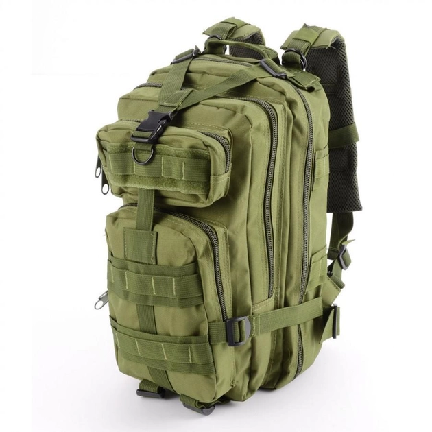 Штурмовий Рюкзак Тактичний Військовий 25л Зелений - зображення 1