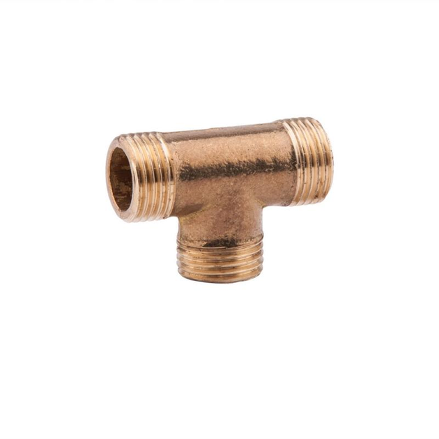 Тройник латунный 1/2"х1/2"х1/2" НР – фото, отзывы, характеристики в ...