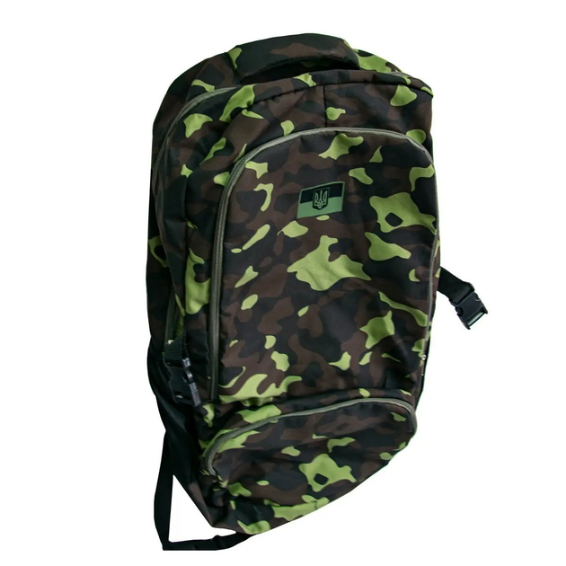 Рюкзак туристичний на 80L камуфляж "Світлий дубок" тактичний рюкзак, транспортувальна сумка баул (VS7005170-1) - изображение 2
