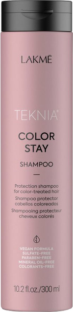 Акція на Шампунь Lakme для захисту кольору фарбованого волосся Teknia Color Stay Shampoo 300 мл від Rozetka