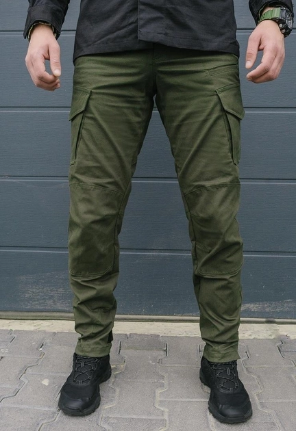 Тактичні штани Staff cargo М хакі - зображення 2