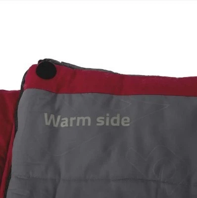 Двосторонній спальний мішок теплий Bo-Camp Uda Cool/Warm Golden -10° Red/Grey (3605898) - зображення 3