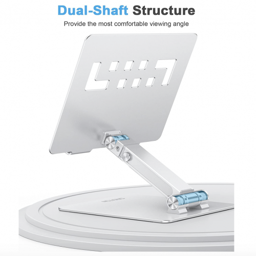 Подставка для ноутбука OMOTON Laptop Stand Silver (LA06) - Фото 3 Подставка для ноутбука OMOTON Laptop Stand Silver (LA06) - изображение 3