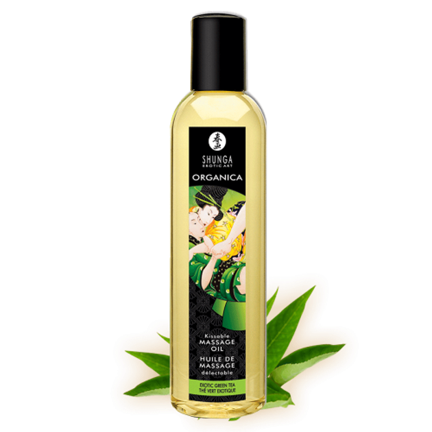 Органическое массажное масло Shunga Massage Oil Organica Exotic Green ...