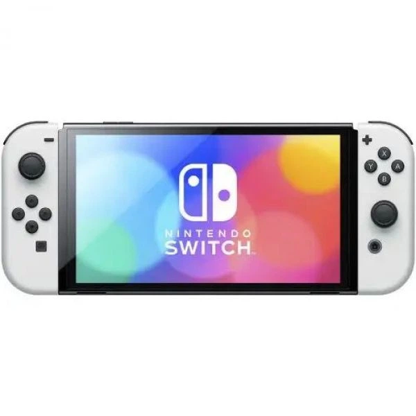 Игровая консоль Nintendo Switch (OLED model) White + Игра Mario