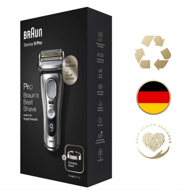 Электробритва BRAUN Series 9 Pro 9417 S – фото, отзывы