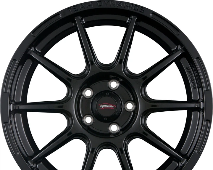 TEAM DYNAMICS PRO RACE LT Gloss Black R15 W7 PCD4x98 ET25 DIA58.1 ...