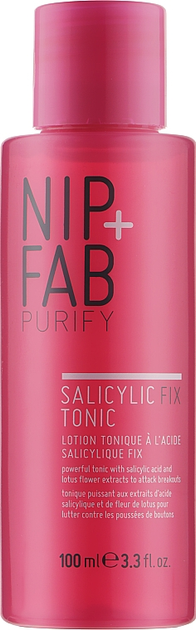 Тоник с салициловой кислотой - NIP+FAB Salicylic Teen Skin Fix Acid ...
