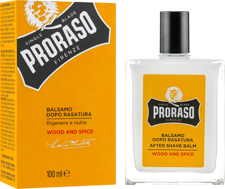 Бальзам после бритья - Proraso Wood And Spice After Shave Balm 100ml ...