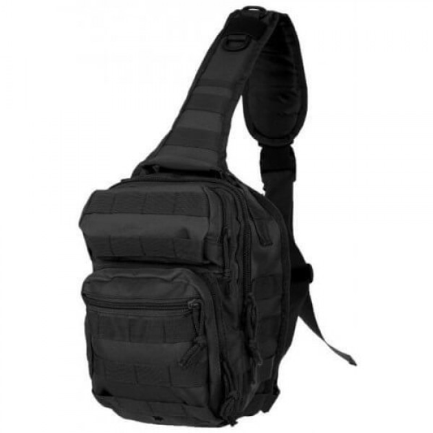Рюкзак Тактический однолямочный Mil-Tec ONE STRAP ASSAULT PACK SM Черный - изображение 1