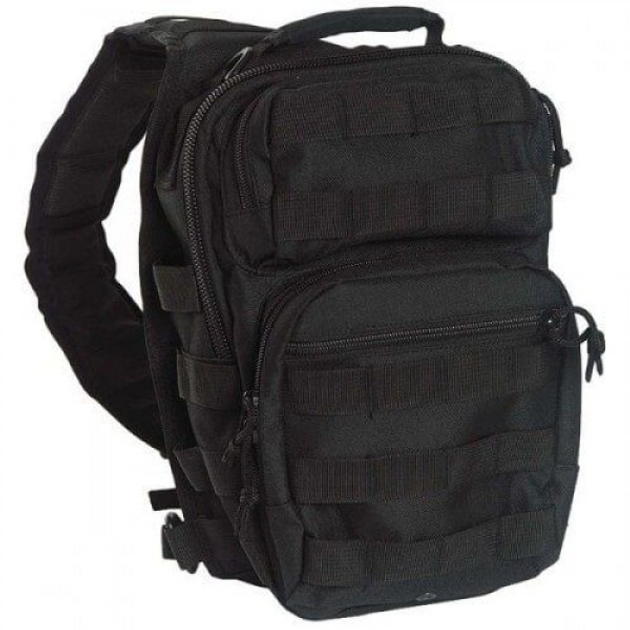 Рюкзак Тактический однолямочный Mil-Tec ONE STRAP ASSAULT PACK SM Черный - изображение 2