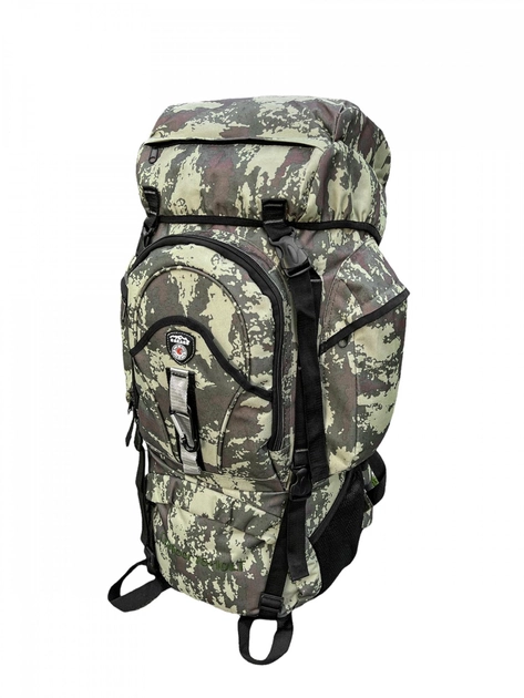 Рюкзак тактический 75л ЗСУ, рюкзак военный камуфляж, тактический рюкзак рюкзак ВСУ 75 литров - изображение 2
