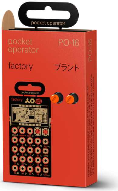Сэмплер Teenage Engineering PO-16 Factory - изображение 3