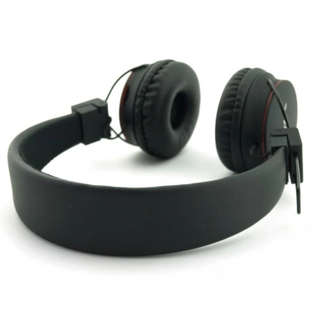 Беспроводные Bluetooth Наушники с MP3 плеером NIA-X2 Радио блютуз Чёрные - изображение 4