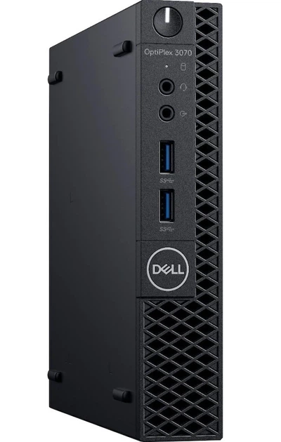 Мини ПК Dell Optiplex 3070 MFF (Intel Core i5-9500T, 8 ГБ ОЗУ DDR4