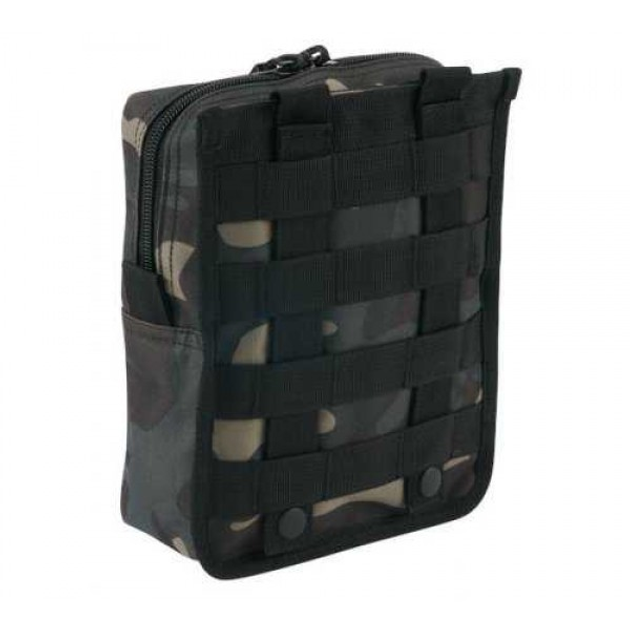 Тактична сумка/підсумок Brandit Molle Pouch Cross 21 x 17 x 7 см Black Camouflage (8045-4) - зображення 2