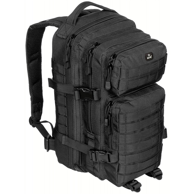 Тактический Рюкзак MFH US Assault 30л 230 × 440 × 240 мм M95 Черный (30333B) - изображение 1