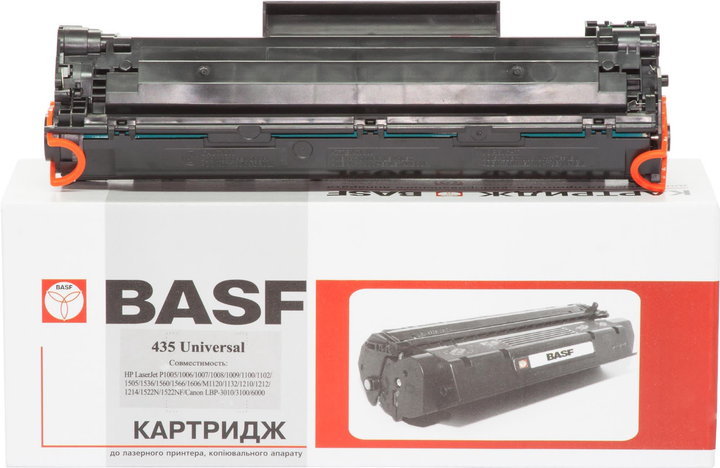 Картридж HP 36A CB436A, CB436AF, CB436AD BASF 35A/36A/85A/712/725 Black ...