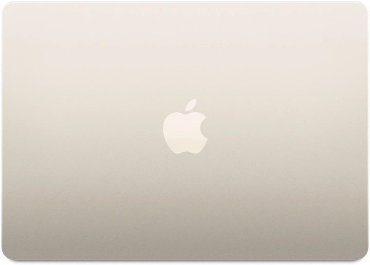 Laptop Apple MacBook Air 13.6" M2 16/256GB 2022 (MC7W4RU/A) (QWERTY+cyrylica) Starlight - obraz 6