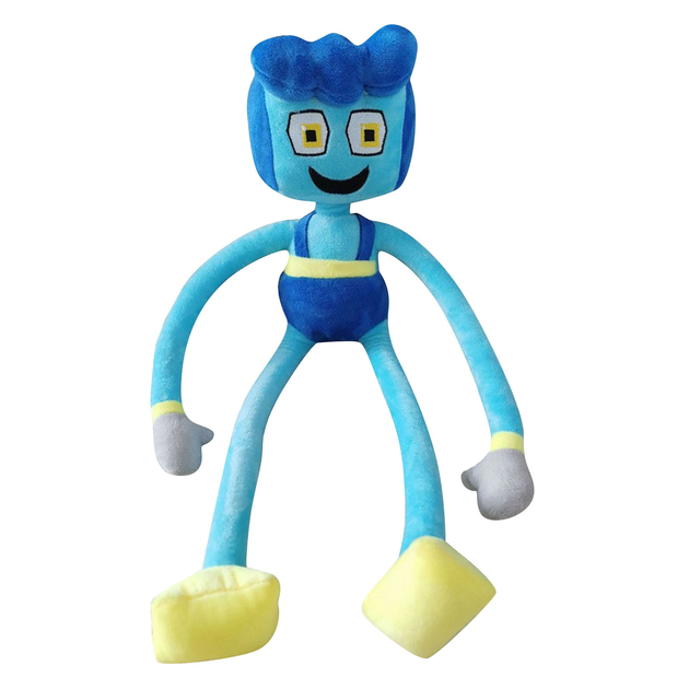 Хаги Ваги Папа длинные ноги Huggy Wuggy Мягкая игрушка обнимашка монстрик (poppy playtime) 40 см цвет Cиний - изображение 2