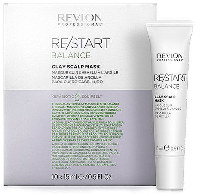 Регулирующая глина для кожи головы - Revlon Professional Restart ...