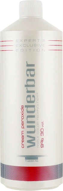 Кремовый окислитель 9% - Wunderbar Oxidizer 1000ml (142219-75662) - Фото 1 Кремовый окислитель 9% - Wunderbar Oxidizer 1000ml (142219-75662) - изображение 1