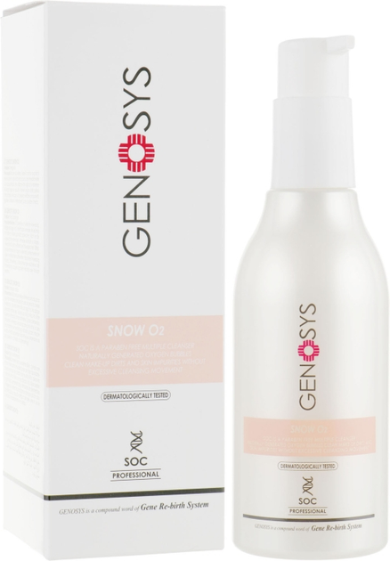 Очисник кисневий для обличчя Genosys Snow O2 Cleanser 180ml (180ml ...