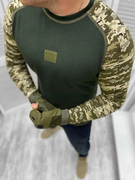 Рубашка тактическая кофта с длинным рукавом армейская L - изображение 1