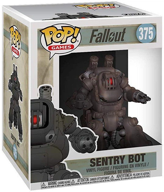 FUNKO POP！　Fallout4 セントリーボットフィギュア Фигурка Funko POP! Games: Fallout 4: Sentry Bot (33995) – фото