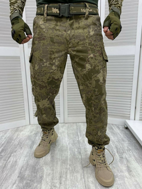 Штаны армейские летние камуфляжные S - изображение 1