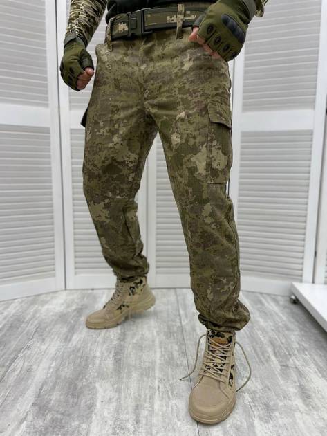 Штани армійські камуфляжні літні XL - зображення 2