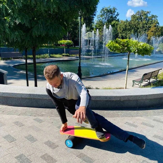 Баланcборд W.A.S. (Balance Board Training System) с прорезиненным роллером (38283327 bb-compact-was) - изображение 10
