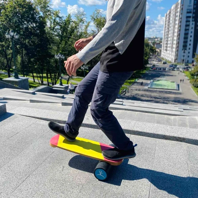 Баланcборд W.A.S. (Balance Board Training System) с прорезиненным роллером (38283327 bb-compact-was) - изображение 13