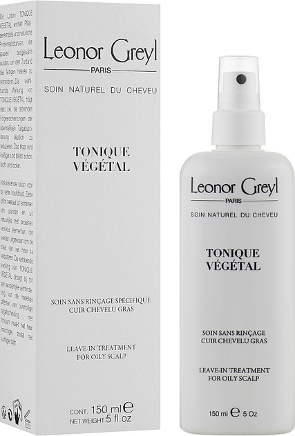 Leonor Greyl Tonique Vegetal Рослинний тонік для жирного волосся 150ml ...