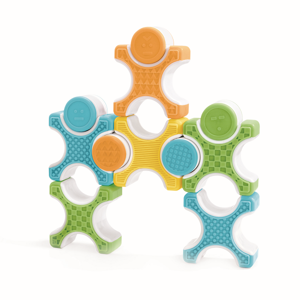 Конструктор Guidecraft Grippies Stackers, 16 деталей (G8313) - изображение 3