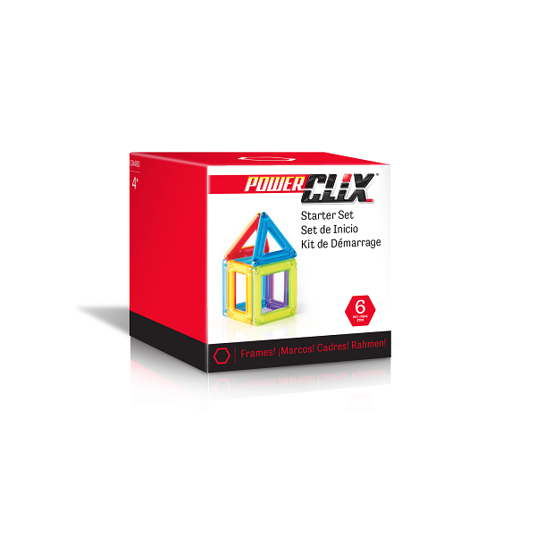 Конструктор Guidecraft PowerClix Frames Базовий набір, 6 деталей (G9480) - Фото 2 Конструктор Guidecraft PowerClix Frames Базовий набір, 6 деталей (G9480) - зображення 2