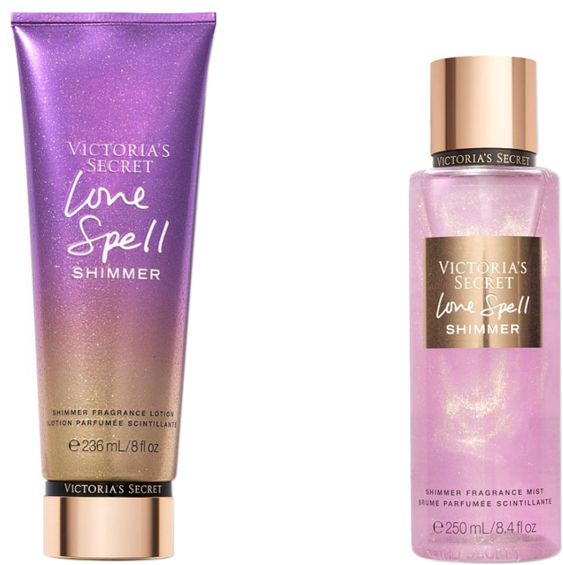 Парфюмированный набор для тела Victoria's Secret Мист и лосьон Love ...