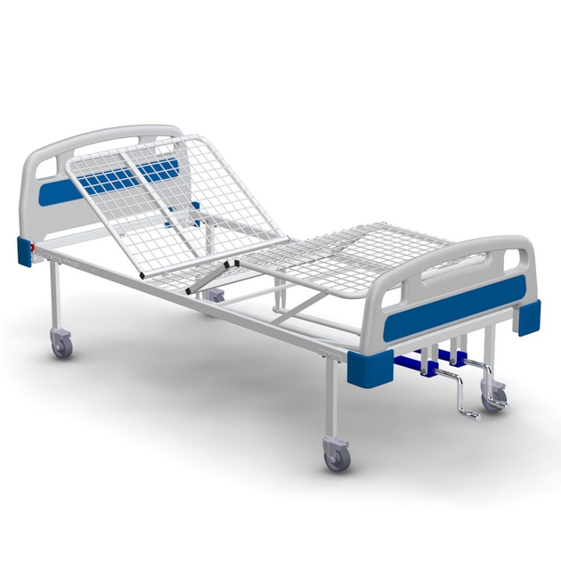 Кровать для лежачего больного КФМ-4nb-2 basic медицинская функциональная 4-секционная ОМЕГА - изображение 1
