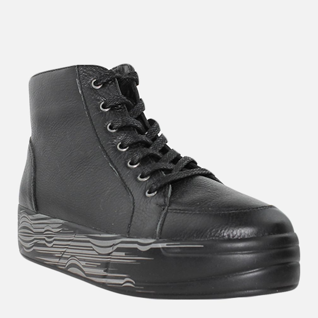 Акція на Жіночі черевики низькі Alvista RaL19-88 37 23.5 см Чорні від Rozetka