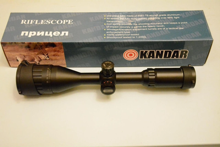 Оптичний приціл Kandar 3-9x50 AOME - изображение 1