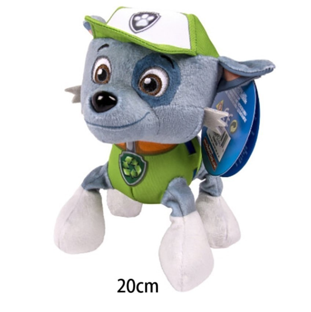 Rocky paw cheap patrol peluche