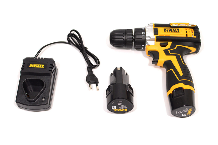 Набор шуруповерт аккумуляторный с насадками screw driver sets yellow ...