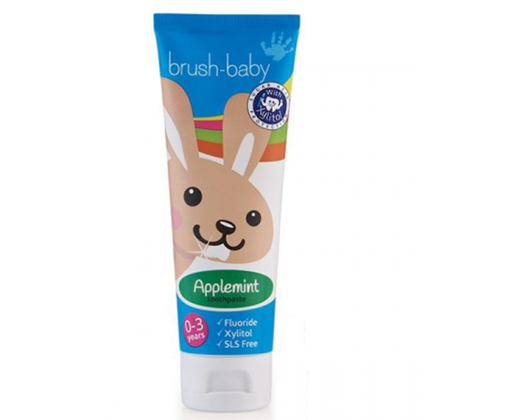 Brush-Baby Applemint детская зубная паста от 0 до 3 лет Miradent 50 мл ...