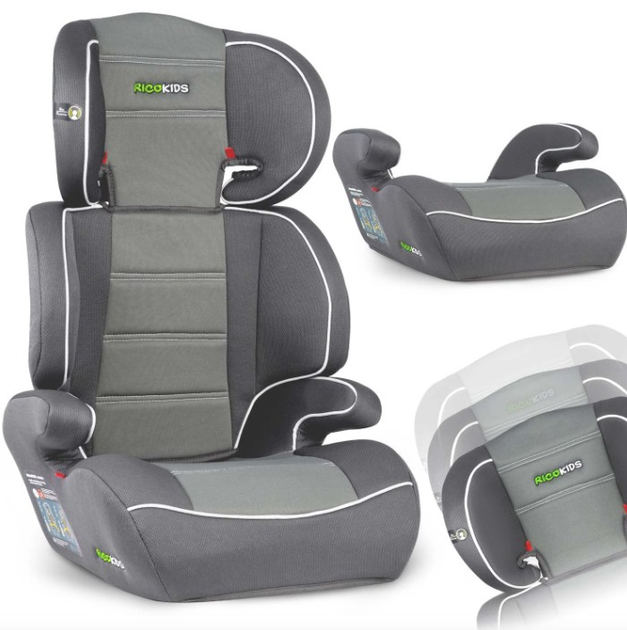 Автокресло 15 - 36 кг Ricokids 7020 черное – Купить с гарантией на ROZETKA
