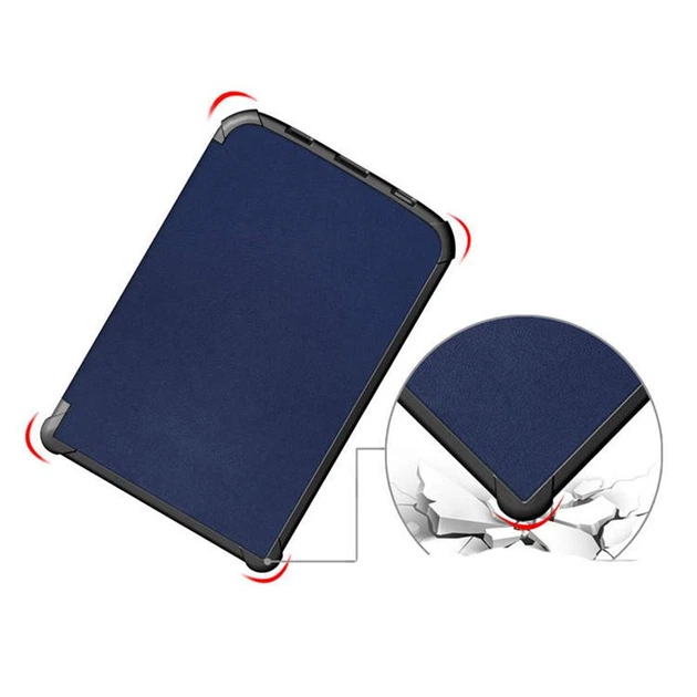 Чохол-книжка BeCover Smart Case для PocketBook 606/616/617/627/628/632 Touch HD 3/632 Plus/632 Aqua/633 Deep Blue (707153) - Фото 2 Чохол-книжка BeCover Smart Case для PocketBook 606/616/617/627/628/632 Touch HD 3/632 Plus/632 Aqua/633 Deep Blue (707153) - зображення 2