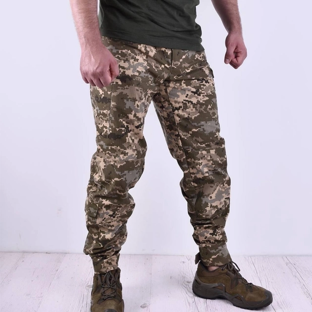 Тактические брюки пиксель ВСУ летние (46-56 р.) Размер 46 - изображение 1