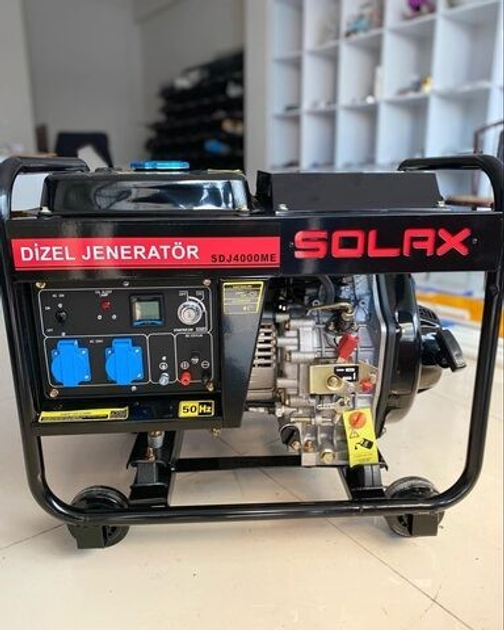 Дизельний генератор SOLAX SDJ4000ME - изображение 2