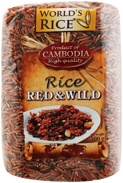 Смесь риса World's rice Red & Wild 500 г (4820009104426) – купить по ...