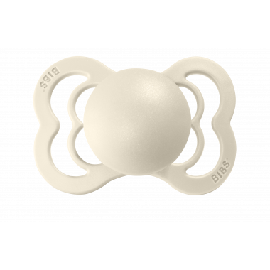 Пустушка BIBS Supreme Ivory + Blush Latex 0-6 міс. 2 шт. - зображення 3