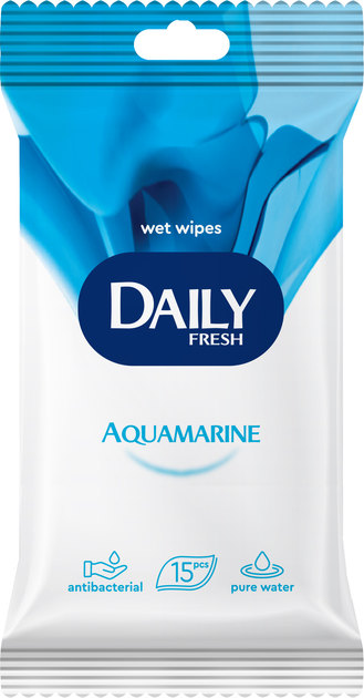 ROZETKA | Упаковка влажных салфеток Daily Fresh Aquamarine ...